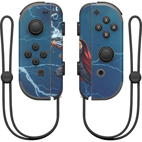 Marvel Thor Thor and Mjolnir Nintendo Skins