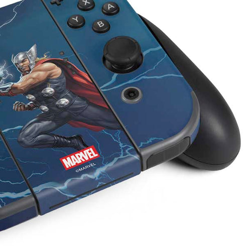 Marvel Thor Thor and Mjolnir Nintendo Switch Bundle Skin