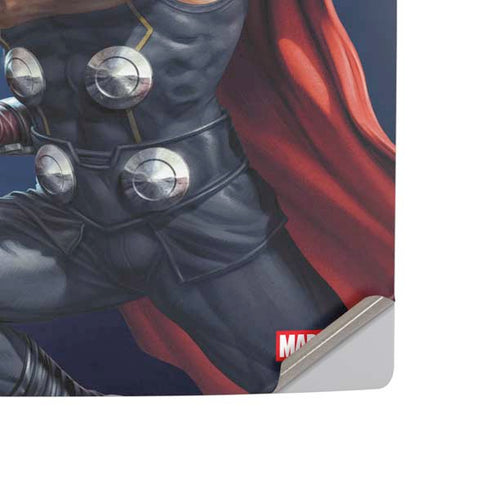 Marvel Thor Thor and Mjolnir PS5 Digital Edition Console Skin