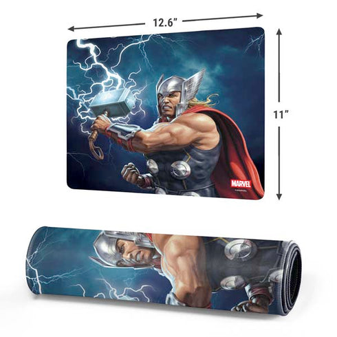 Marvel Thor Thor and Mjolnir Gaming Mouse Pad