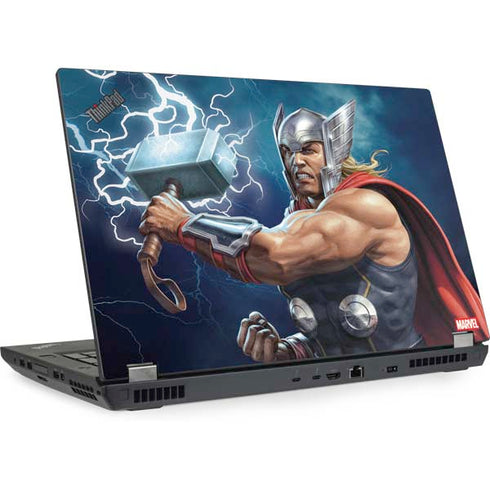 Marvel Thor Thor and Mjolnir Lenovo ThinkPad Skin