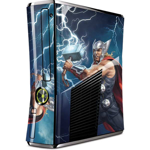 Marvel Thor Thor and Mjolnir Xbox 360 Slim (2010) Skin