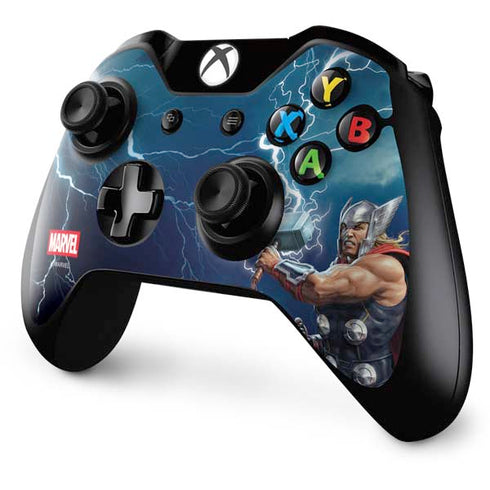 Marvel Thor Thor and Mjolnir Xbox One Controller Skin