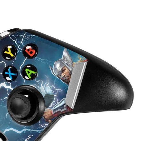 Marvel Thor Thor and Mjolnir Xbox One S Controller Skin
