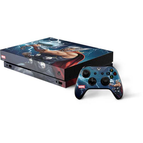 Marvel Thor Thor and Mjolnir Xbox One X Bundle Skin