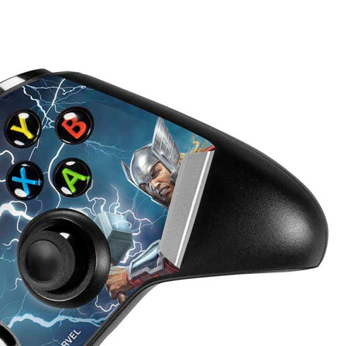 Marvel Thor Thor and Mjolnir Xbox One X Controller Skin