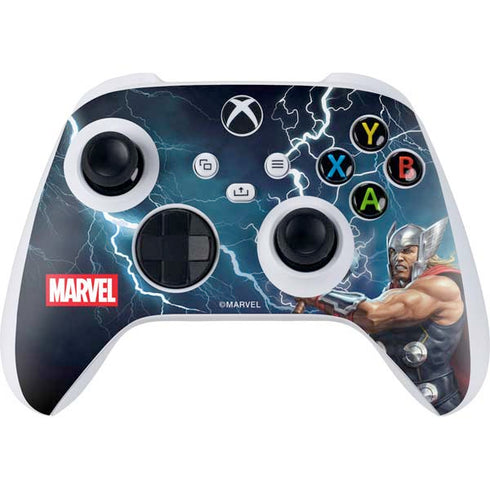 Marvel Thor Thor and Mjolnir Xbox Series S Controller Skin