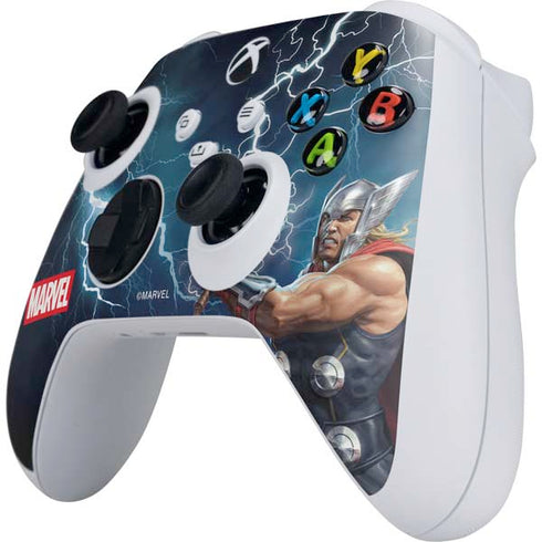 Marvel Thor Thor and Mjolnir Xbox Series S Controller Skin