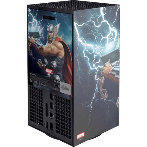 Marvel Thor Thor and Mjolnir Xbox Series X Console Skin