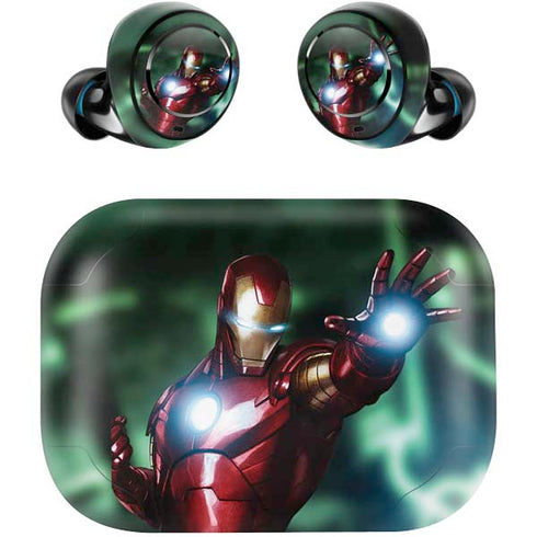 Marvel Tony Stark Iron Man Amazon Echo Buds Skin