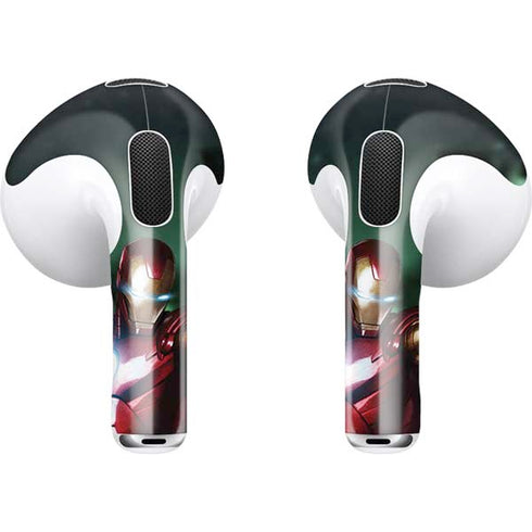 Marvel Tony Stark Iron Man Apple AirPods (3rd Gen 2021) Skin