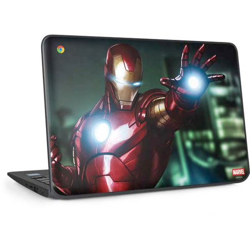 Marvel Tony Stark Iron Man HP Chromebook Skin