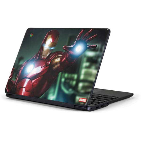 Marvel Tony Stark Iron Man Samsung Chromebook Skin