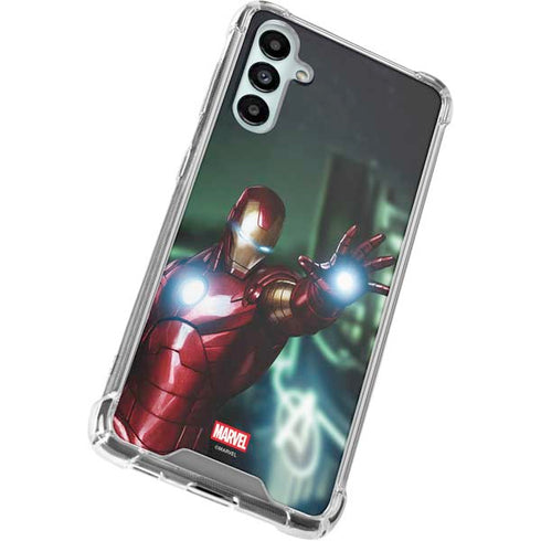 Marvel Tony Stark Iron Man Galaxy A14 5G Clear Case