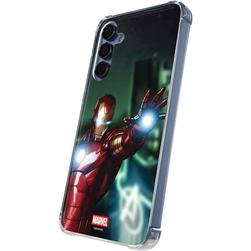Marvel Tony Stark Iron Man Galaxy A35 5G Clear Case