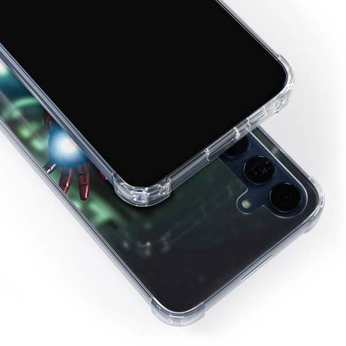 Marvel Tony Stark Iron Man Galaxy A35 5G Clear Case