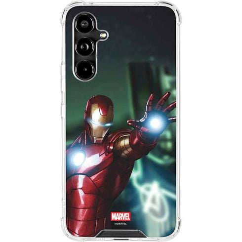 Marvel Tony Stark Iron Man Galaxy A54 5G Clear Case