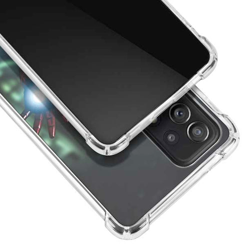 Marvel Tony Stark Iron Man Galaxy A72 5G Clear Case