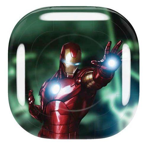 Marvel Tony Stark Iron Man Galaxy Buds Live Skin