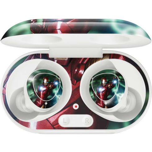 Marvel Tony Stark Iron Man Galaxy Buds Plus Skin