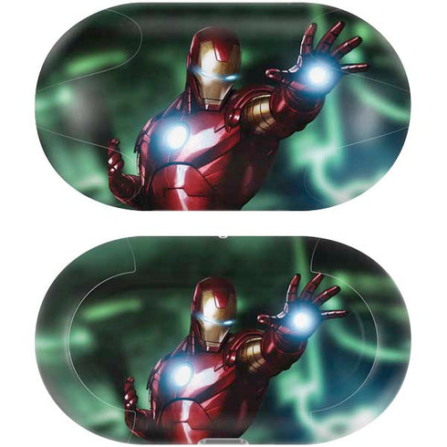 Marvel Tony Stark Iron Man Galaxy Buds Plus Skin