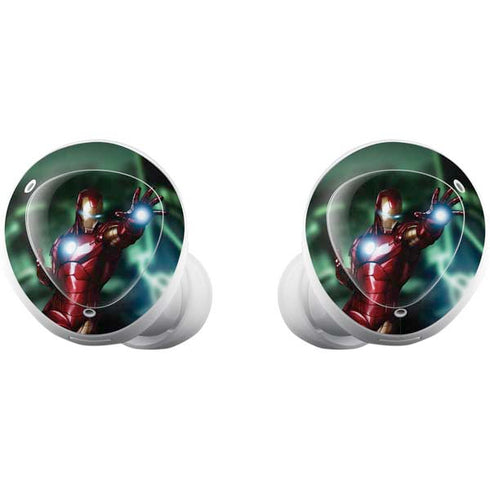 Marvel Tony Stark Iron Man Galaxy Buds Plus Skin