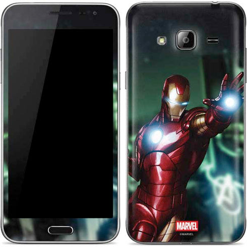 Marvel Tony Stark Iron Man Galaxy J3 Skin