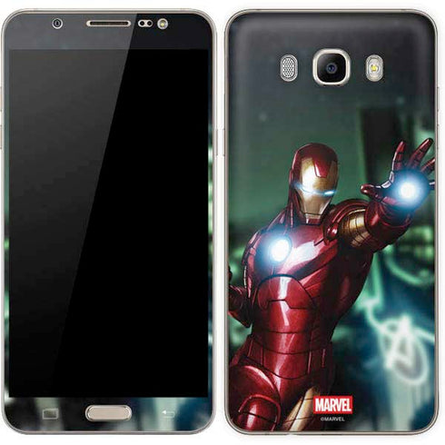 Marvel Tony Stark Iron Man Galaxy J7 Skin
