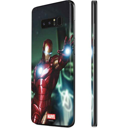 Marvel Tony Stark Iron Man Galaxy Note 8 Skin