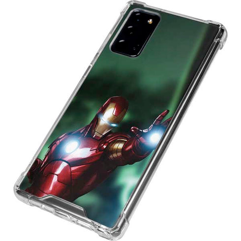 Marvel Tony Stark Iron Man Galaxy Note20 5G Clear Case