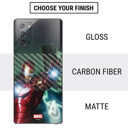 Marvel Tony Stark Iron Man Galaxy Note20 5G Skin