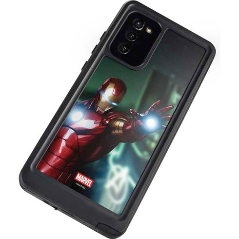 Marvel Tony Stark Iron Man Galaxy Note20 5G Waterproof Case