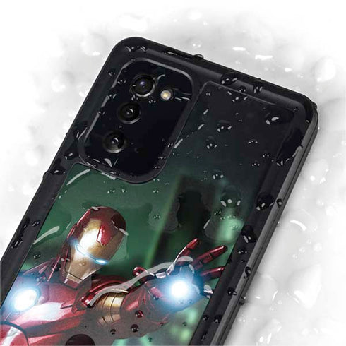 Marvel Tony Stark Iron Man Galaxy Note20 5G Waterproof Case