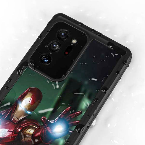 Marvel Tony Stark Iron Man Galaxy Note20 Ultra 5G Waterproof Case