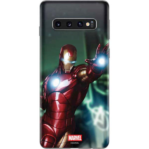 Marvel Tony Stark Iron Man Galaxy S10 Skin