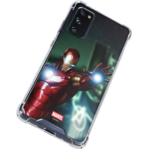 Marvel Tony Stark Iron Man Galaxy S20 FE Clear Case