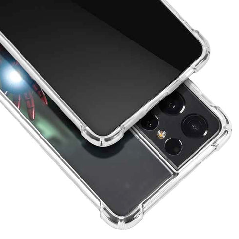 Marvel Tony Stark Iron Man Galaxy S21 Ultra 5G Clear Case