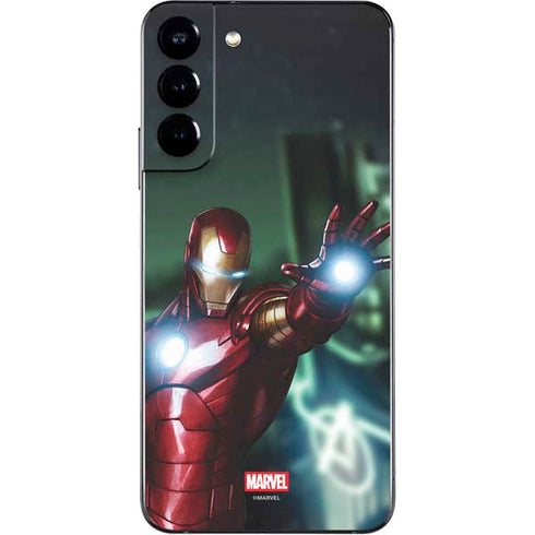 Marvel Tony Stark Iron Man Galaxy S22 Plus Skin