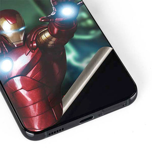 Marvel Tony Stark Iron Man Galaxy S22 Plus Skin