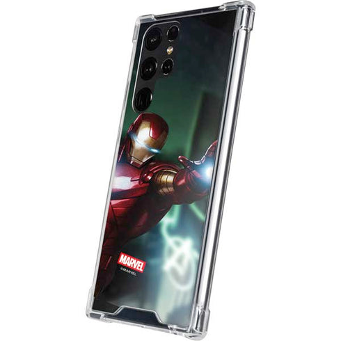 Marvel Tony Stark Iron Man Galaxy S22 Ultra Clear Case