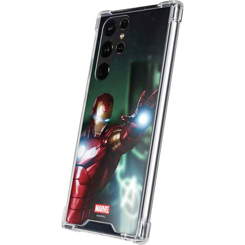 Marvel Tony Stark Iron Man Galaxy S23 Ultra Clear Case