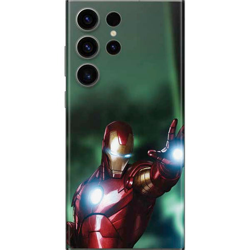 Marvel Tony Stark Iron Man Galaxy S23 Ultra Skin