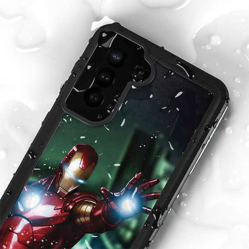 Marvel Tony Stark Iron Man Galaxy S24 Plus Waterproof Case