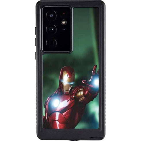 Marvel Tony Stark Iron Man Galaxy S24 Ultra Waterproof Case