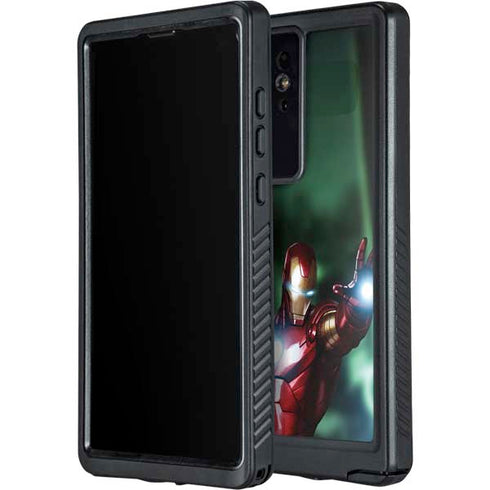 Marvel Tony Stark Iron Man Galaxy S24 Ultra Waterproof Case