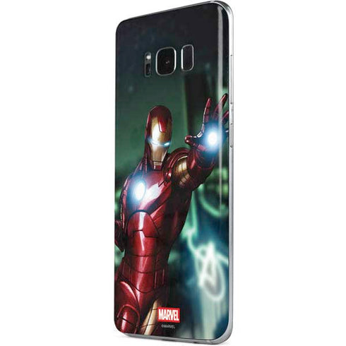 Marvel Tony Stark Iron Man Galaxy S8 Plus Skin