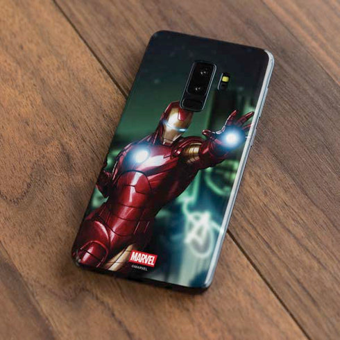 Marvel Tony Stark Iron Man Galaxy S9 Plus Skin