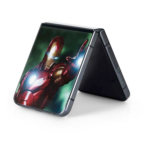 Marvel Tony Stark Iron Man Galaxy Z Flip5 5G Skin