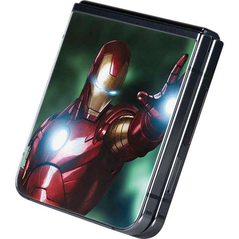 Marvel Tony Stark Iron Man Galaxy Z Flip5 5G Skin