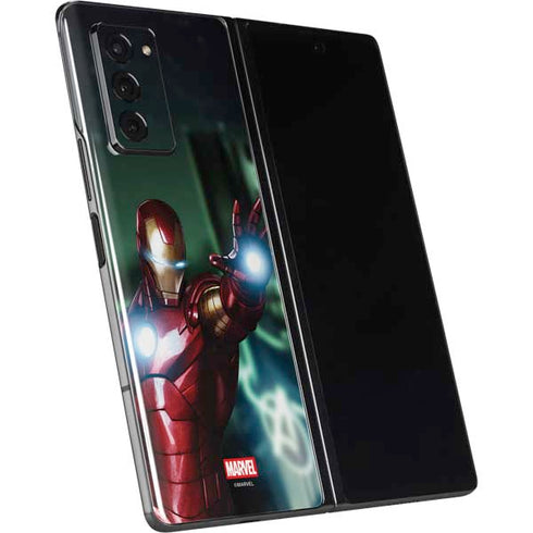 Marvel Tony Stark Iron Man Galaxy Z Fold2 5G Skin